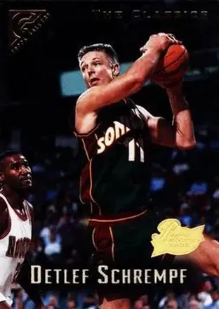 1995-96 Topps Gallery #115 Player's Private Issue Detlef Schrempf