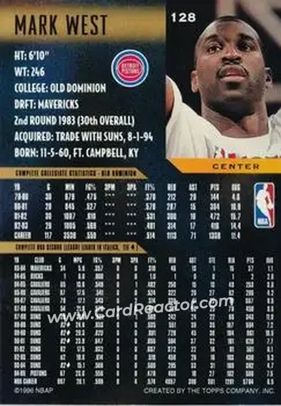 Back of Mark West