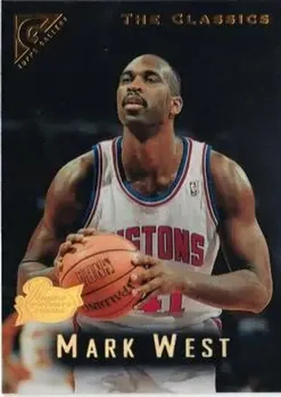 1995-96 Topps Gallery #128 Player's Private Issue Mark West