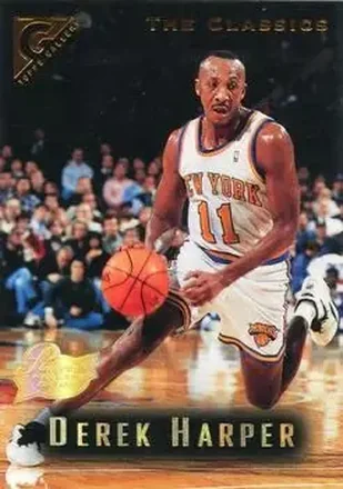 1995-96 Topps Gallery #131 Player's Private Issue Derek Harper