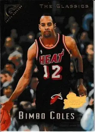 1995-96 Topps Gallery #136 Player's Private Issue Bimbo Coles