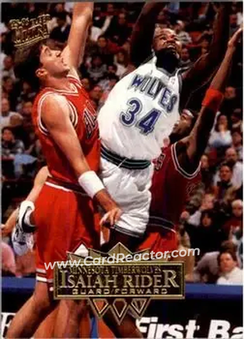 Front of Isaiah Rider