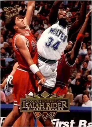 1995-96 Ultra #108 Isaiah Rider