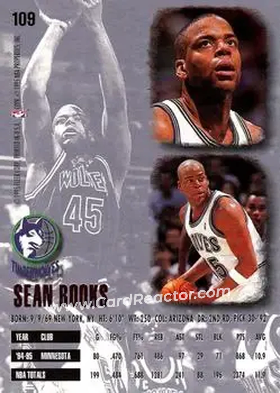 Back of Sean Rooks