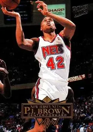1995-96 Ultra #112 P.J. Brown