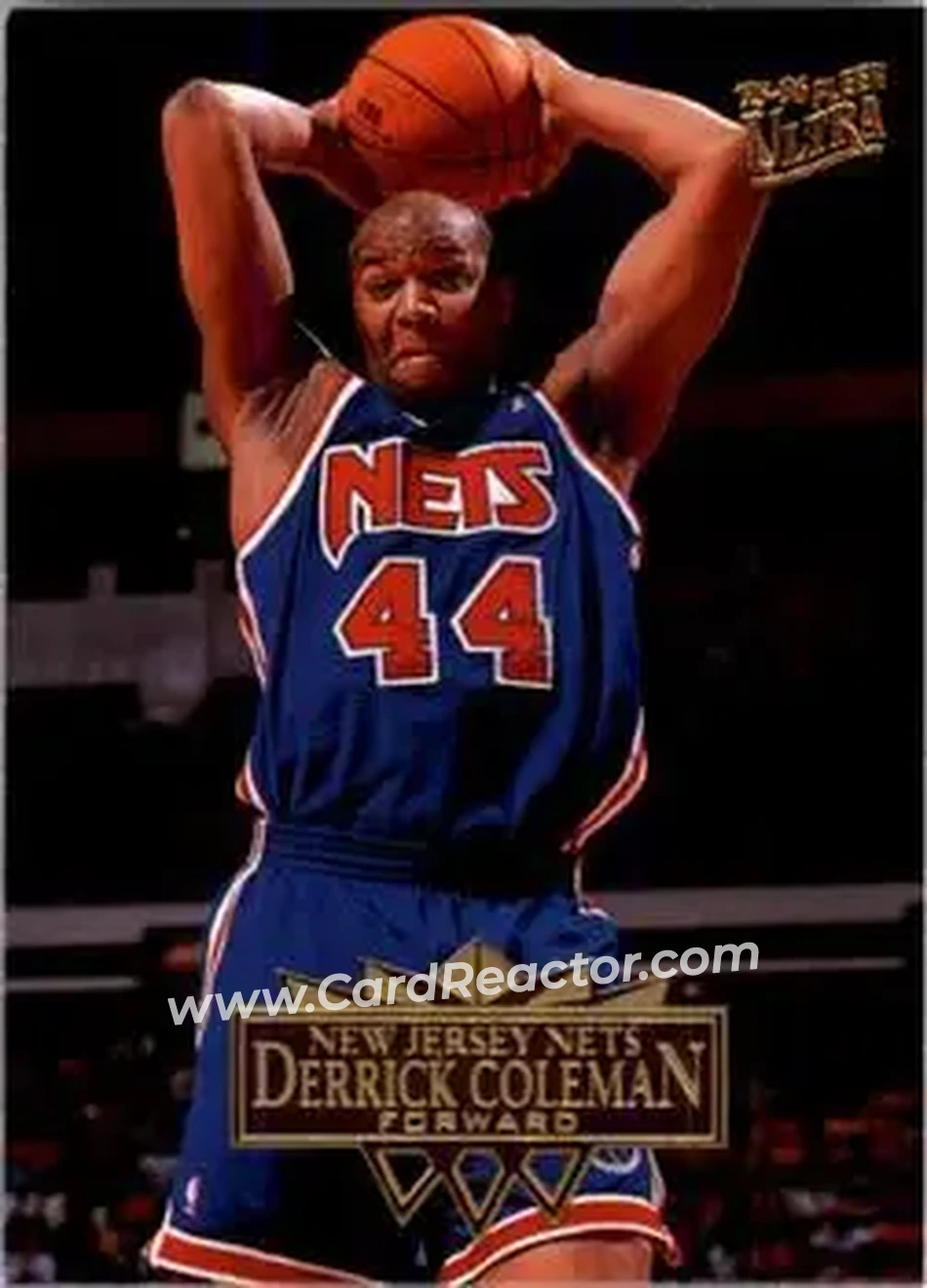 Front of Derrick Coleman