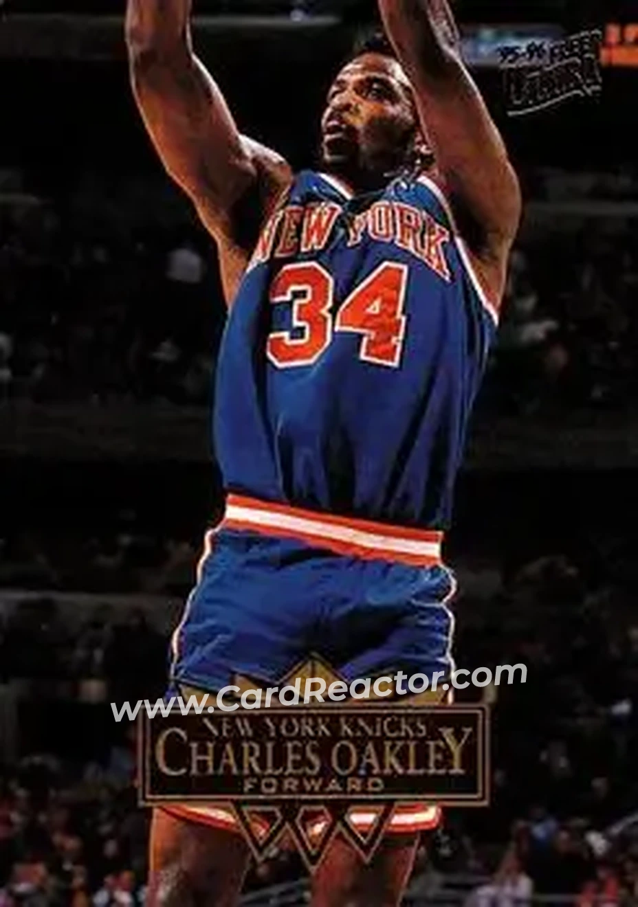 Front of Charles Oakley