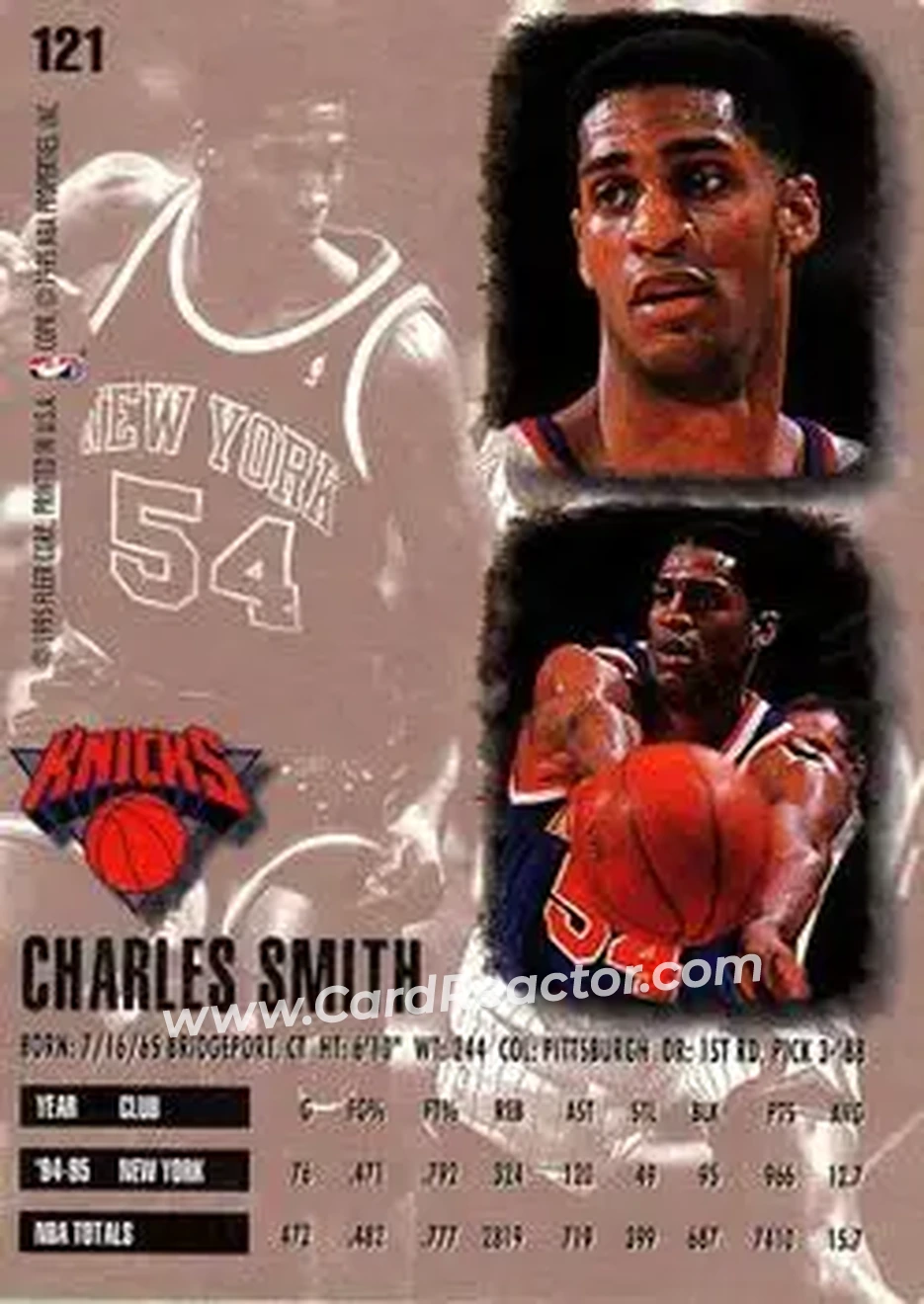 Back of Charles Smith