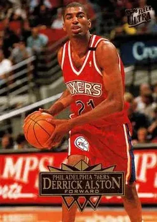 1995-96 Ultra #130 Derrick Alston