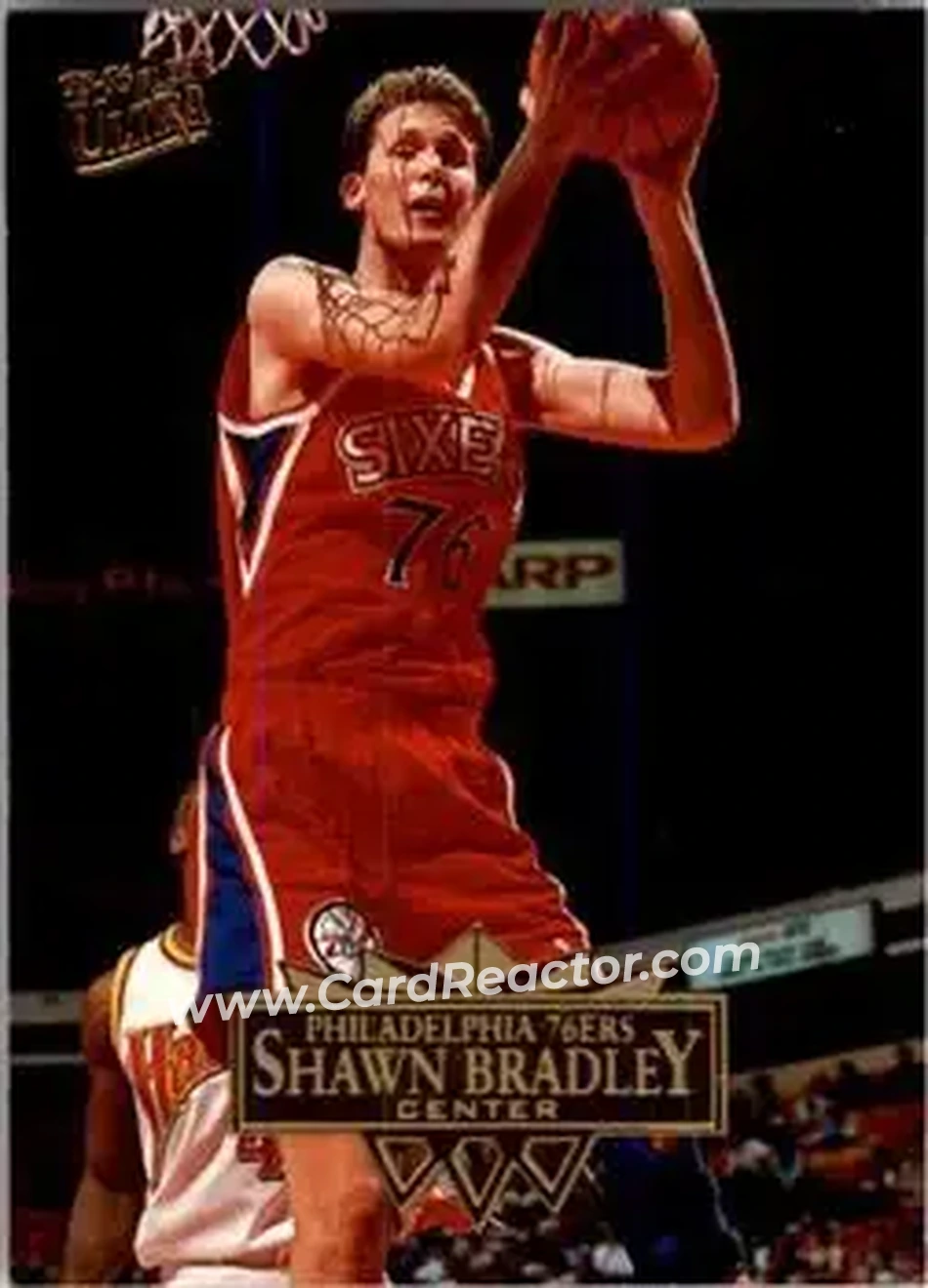Front of Shawn Bradley