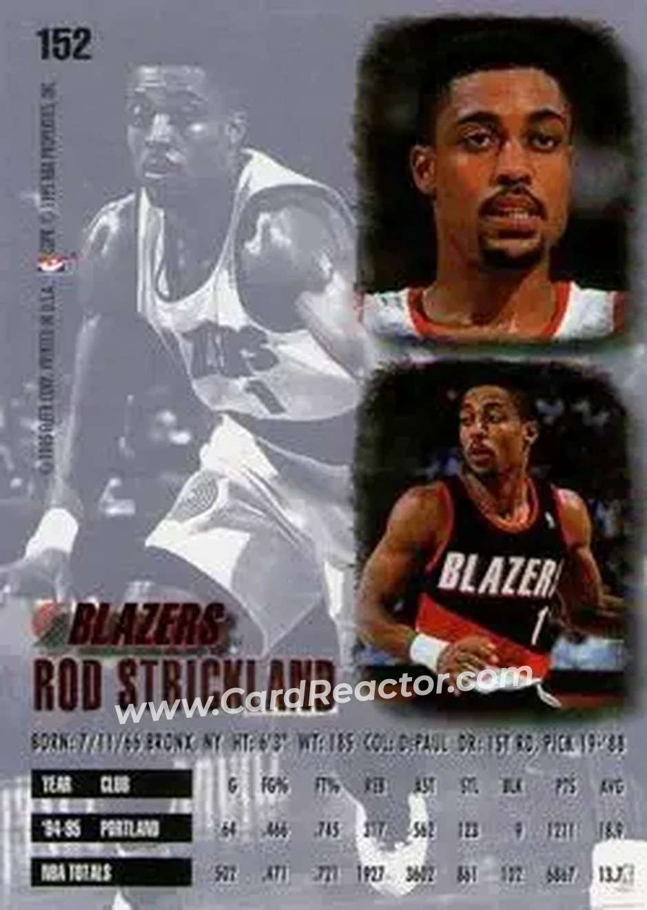 Back of Rod Strickland