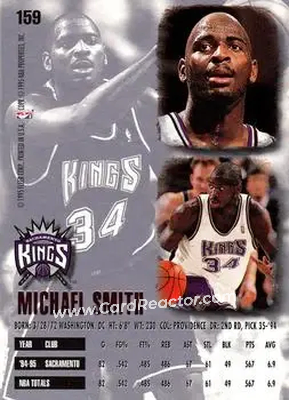 Back of Michael Smith