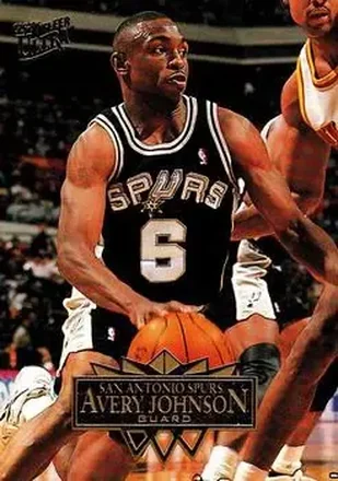 1995-96 Ultra #163 Avery Johnson