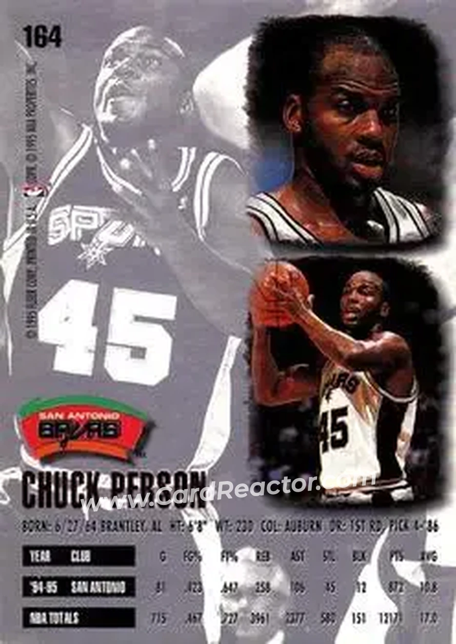 Back of Chuck Person