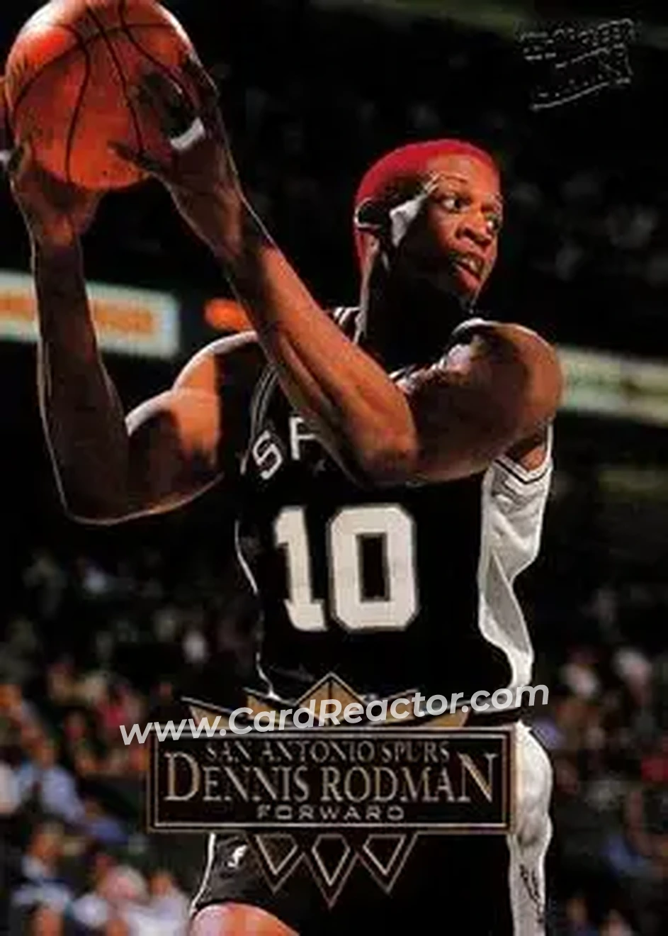 Front of Dennis Rodman