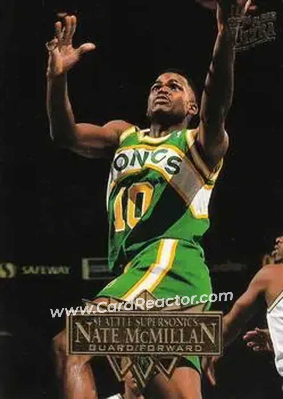 Front of Nate McMillan