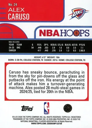 Tył: Alex Caruso