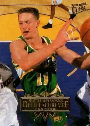 1995-96 Ultra #176 Detlef Schrempf