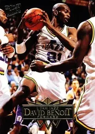 1995-96 Ultra #182 David Benoit