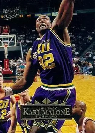 1995-96 Ultra #185 Karl Malone