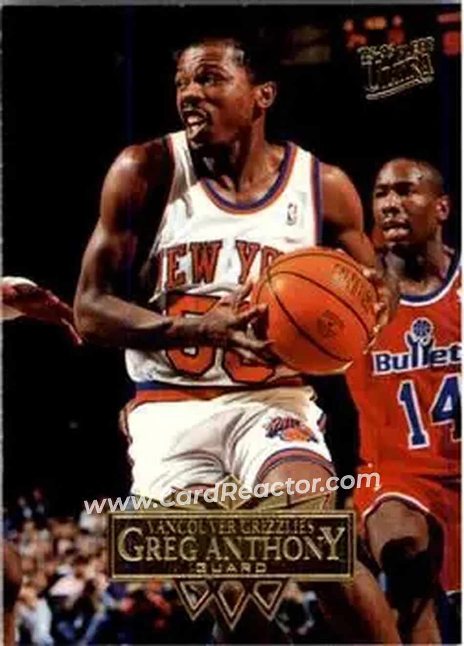 Front of Greg Anthony