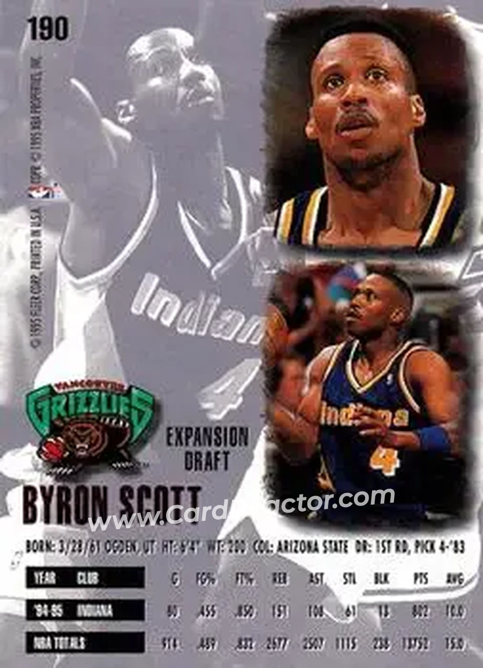 Back of Byron Scott