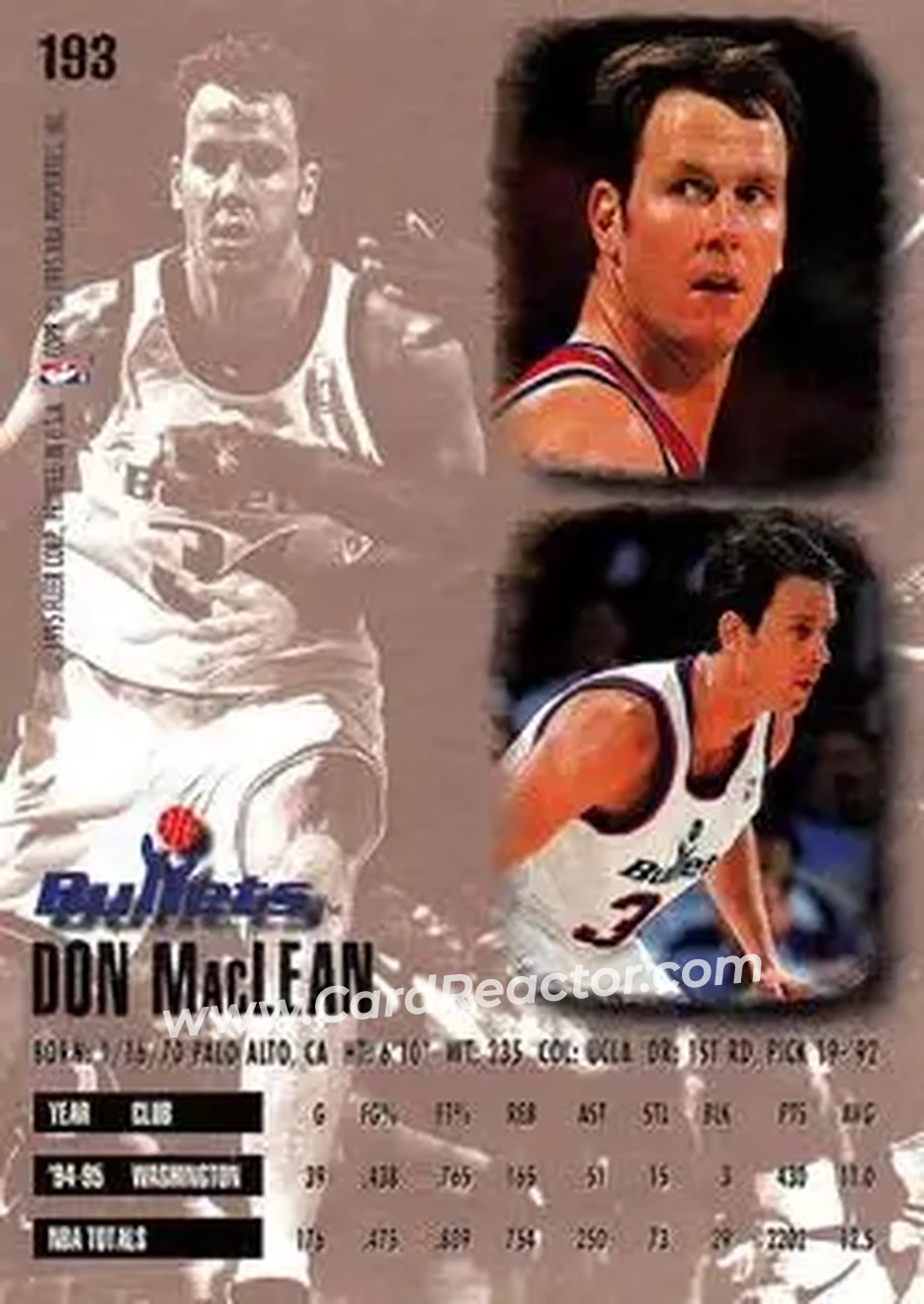 Back of Don MacLean