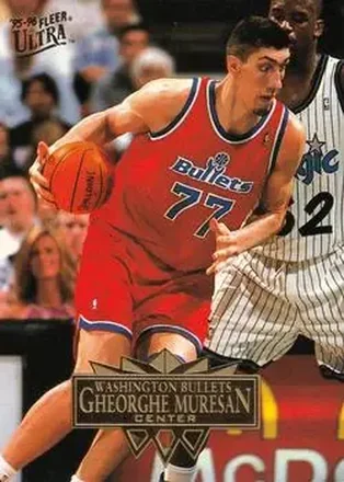 1995-96 Ultra #194 Gheorghe Mureșan
