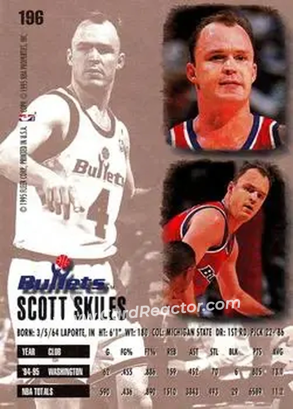 Back of Scott Skiles