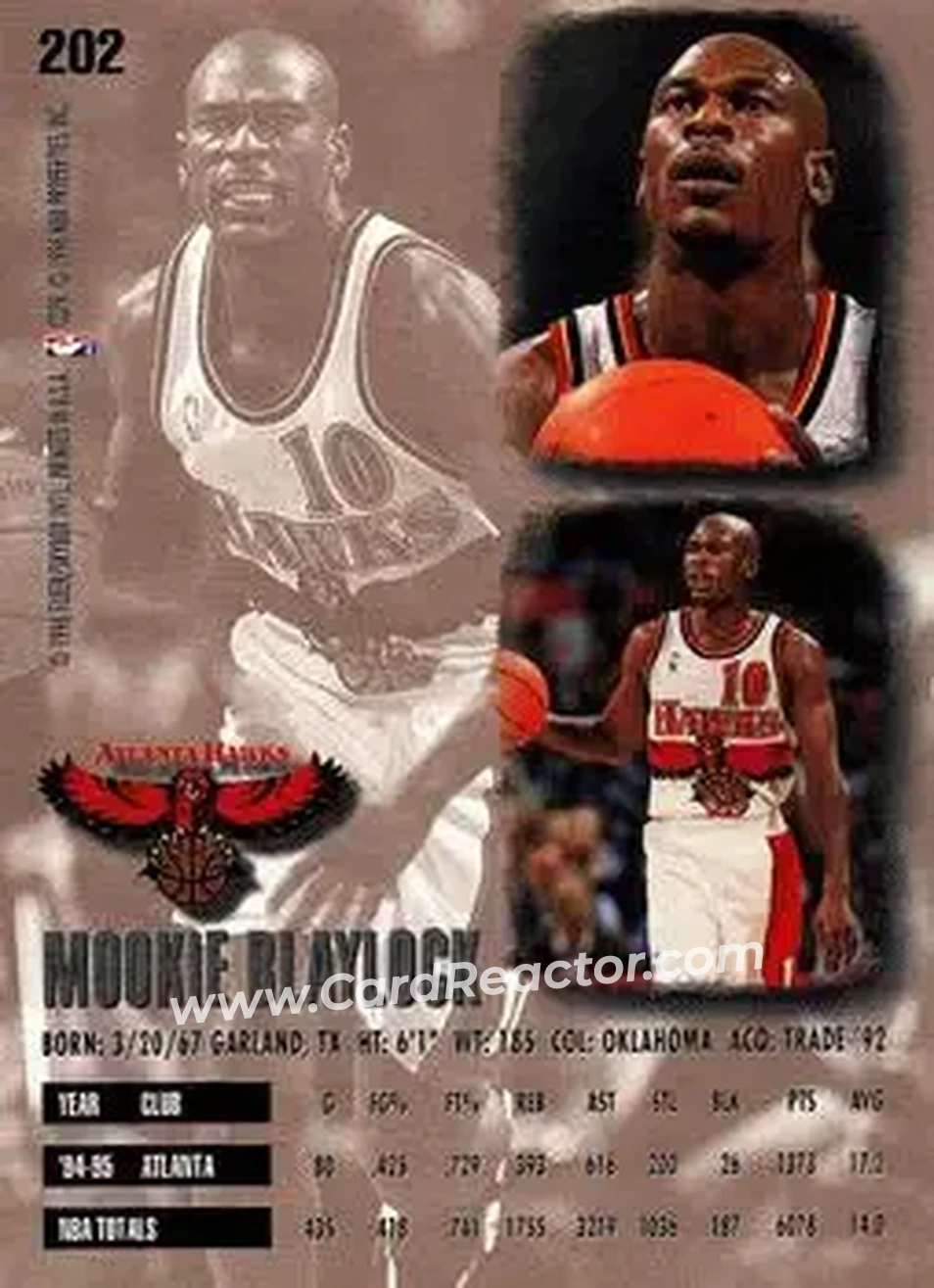 Back of Mookie Blaylock