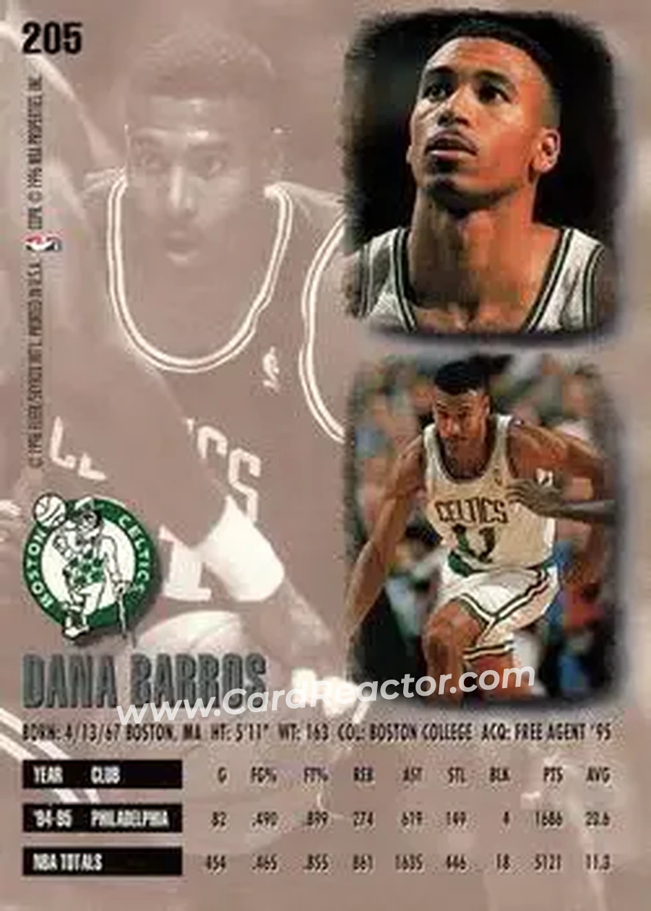 Back of Dana Barros