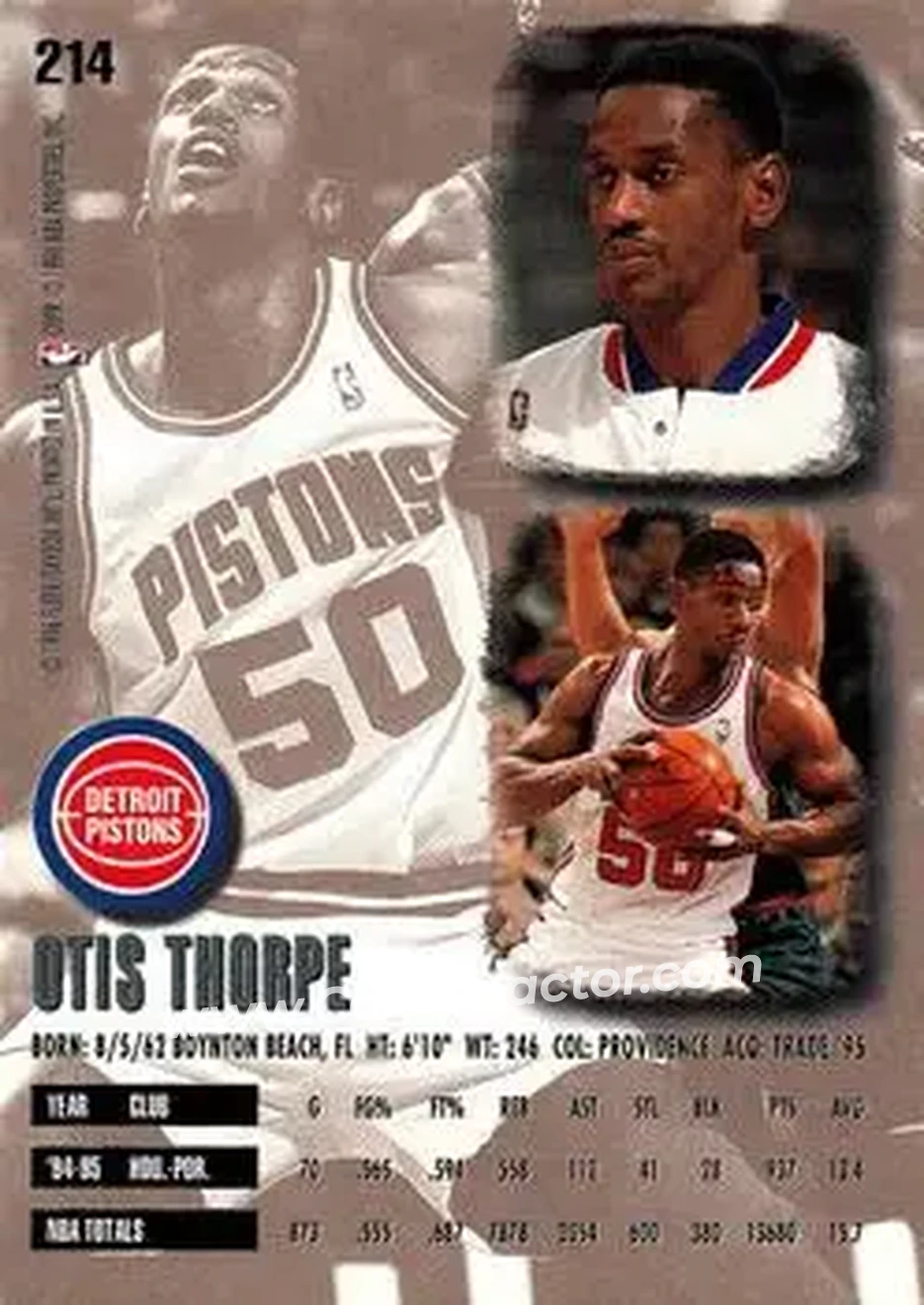 Back of Otis Thorpe