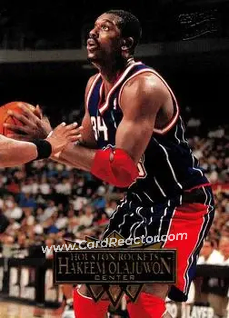 Front of Hakeem Olajuwon
