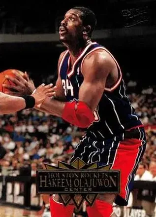 1995-96 Ultra #219 Hakeem Olajuwon