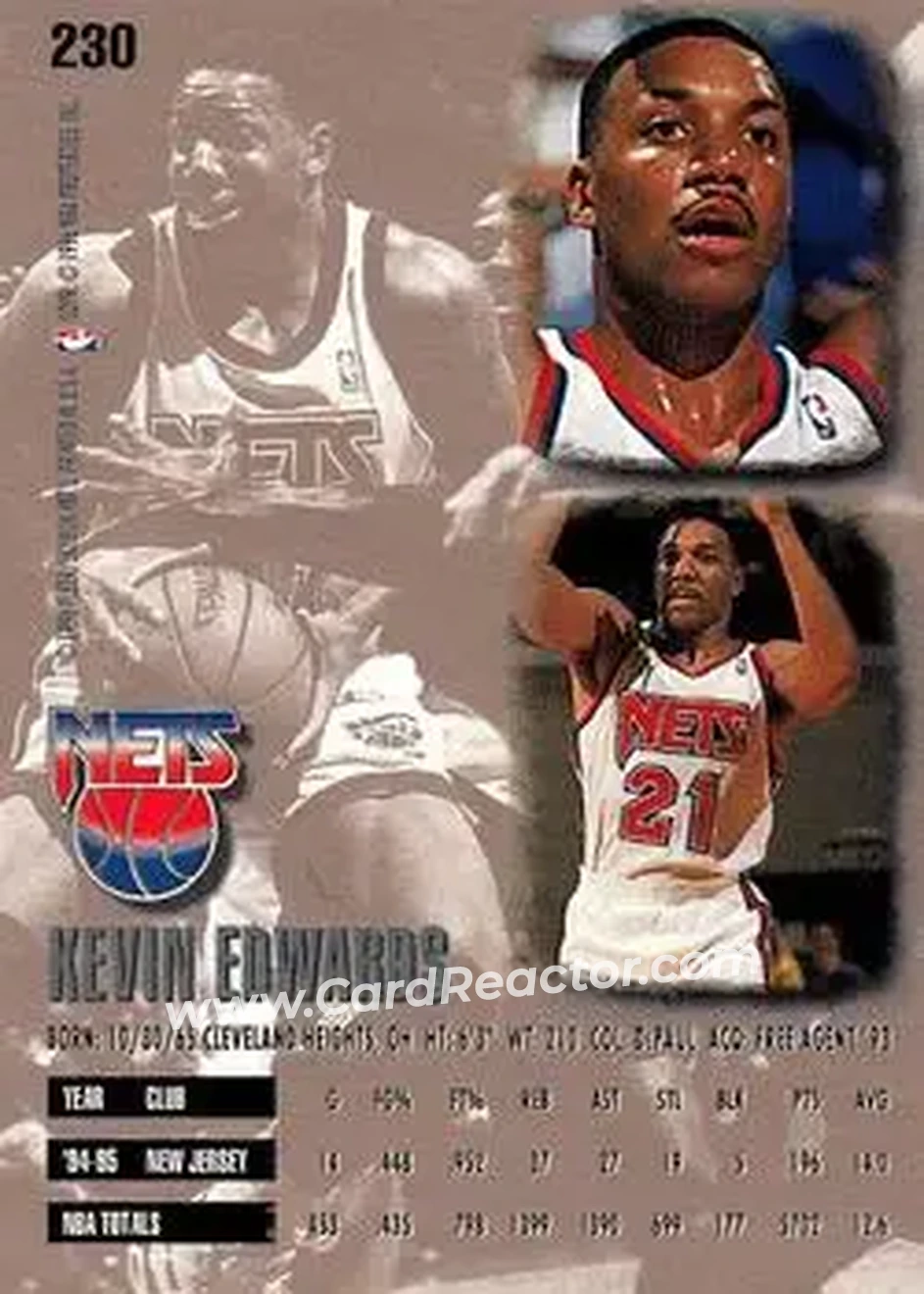 Back of Kevin Edwards
