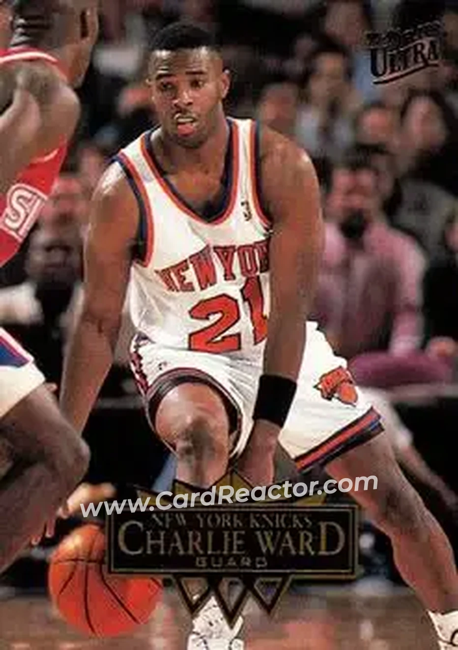 Front of Charlie Ward