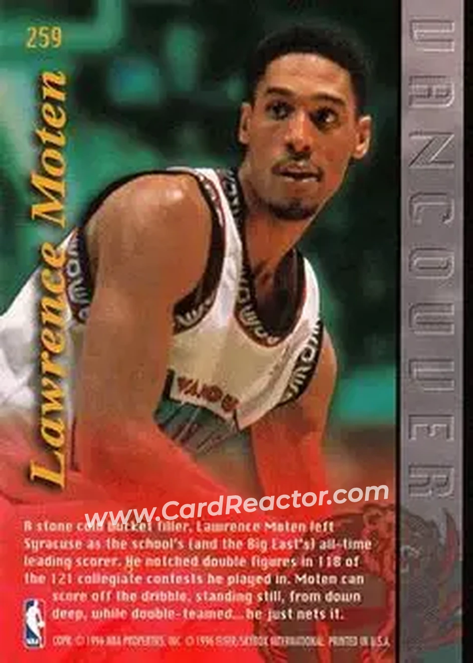 Back of Lawrence Moten