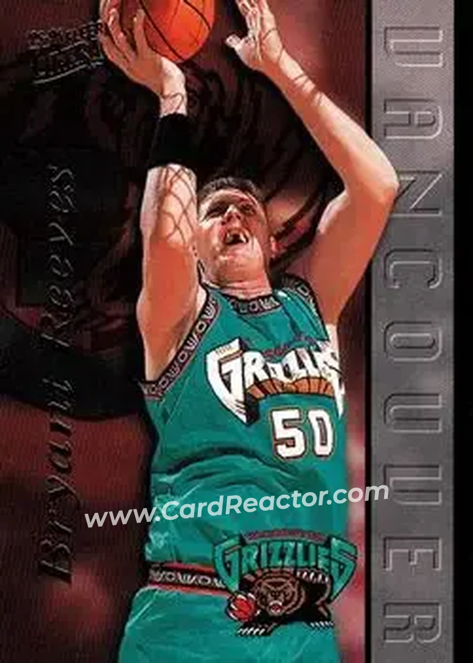 Front of Bryant Reeves
