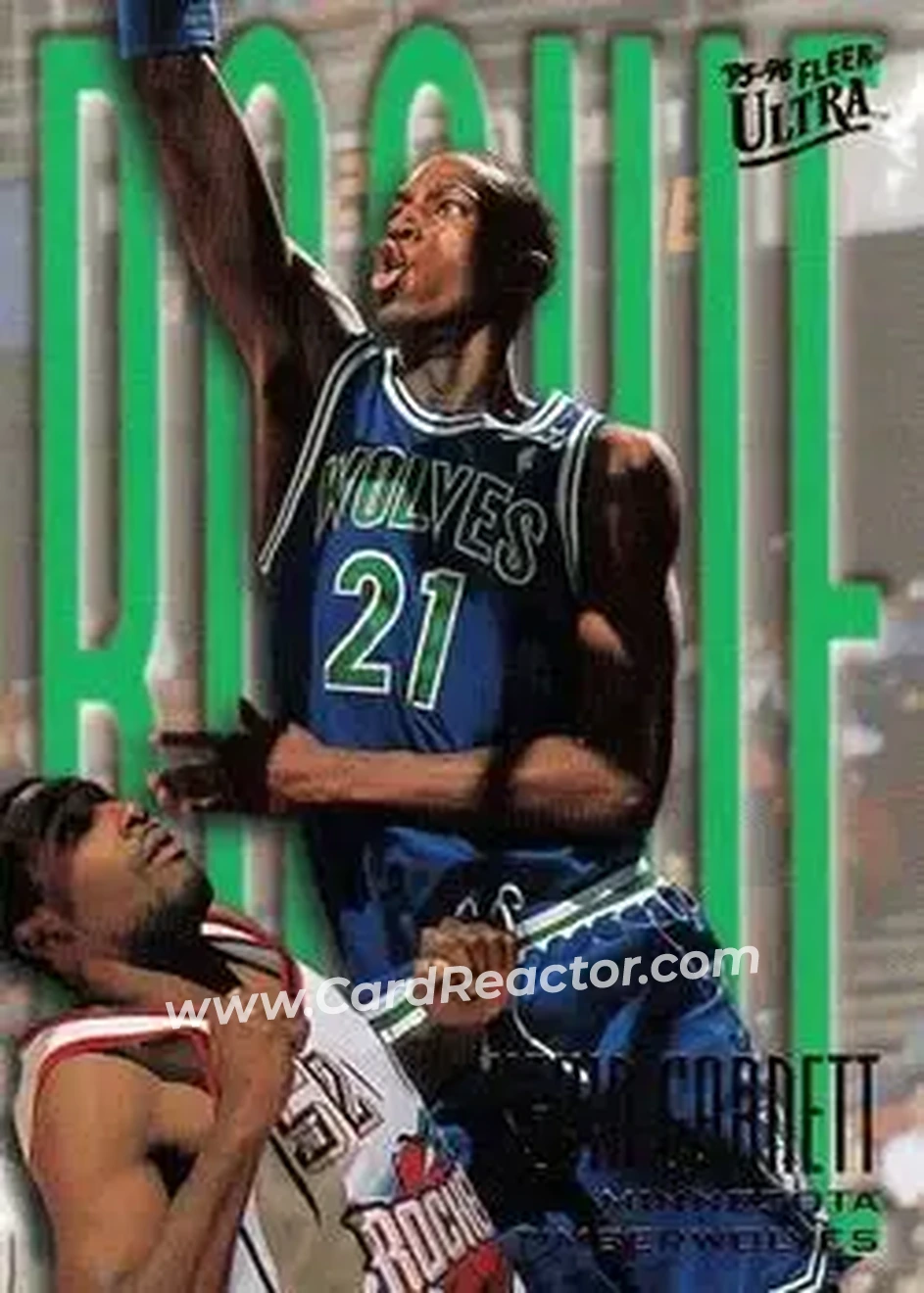 Front of Kevin Garnett