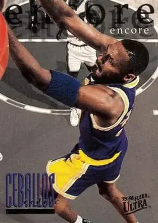 1995-96 Ultra #304 Cedric Ceballos
