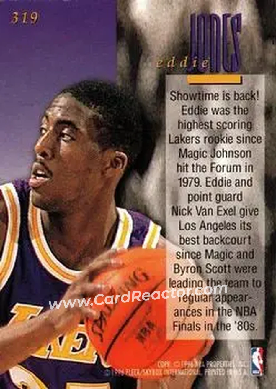Back of Eddie Jones