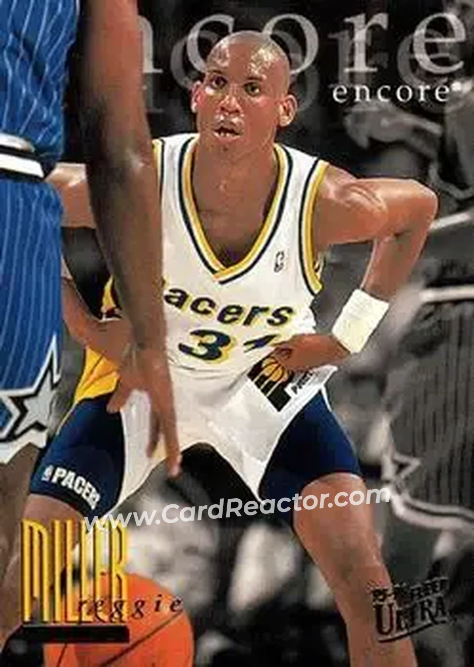 Front of Reggie Miller