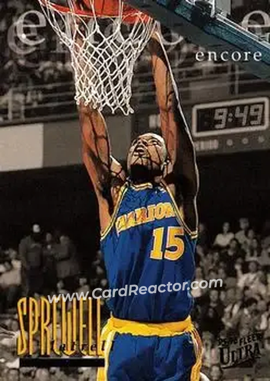 Front of Latrell Sprewell