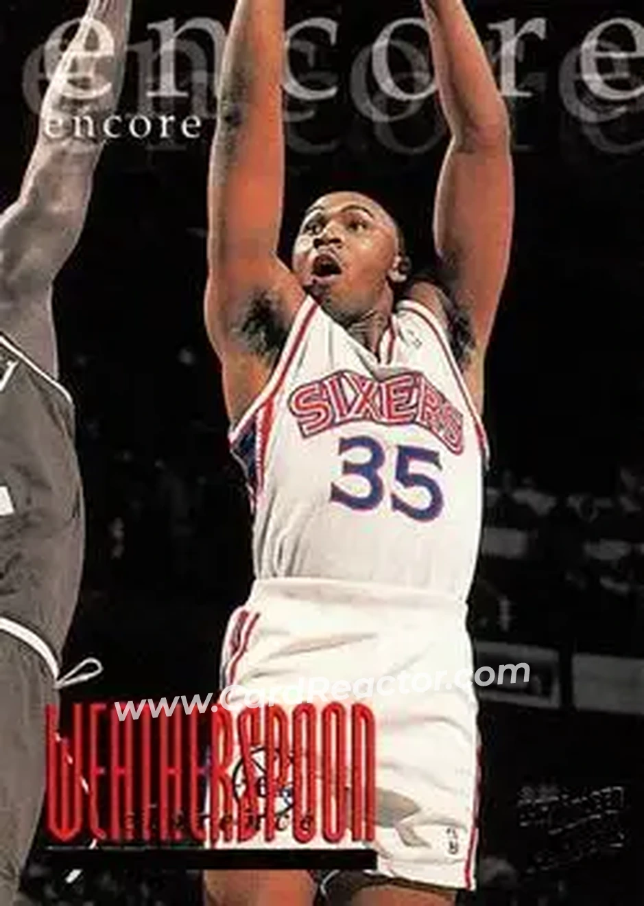 Front of Clarence Weatherspoon