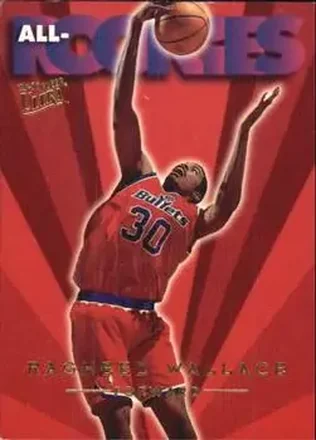 1995-96 Ultra #9 All-Rookies Rasheed Wallace