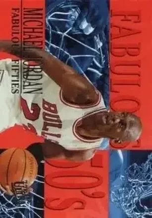 1995-96 Ultra #5 Fabulous Fifties Michael Jordan