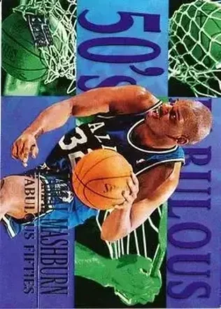 1995-96 Ultra #6 Fabulous Fifties Jamal Mashburn
