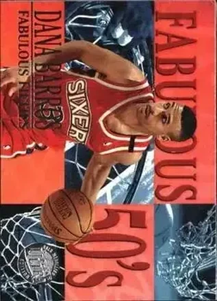 1995-96 Ultra #1 Fabulous Fifties Gold Medallion Dana Barros