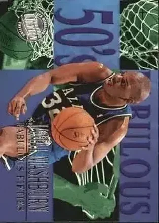 1995-96 Ultra #6 Fabulous Fifties Gold Medallion Jamal Mashburn