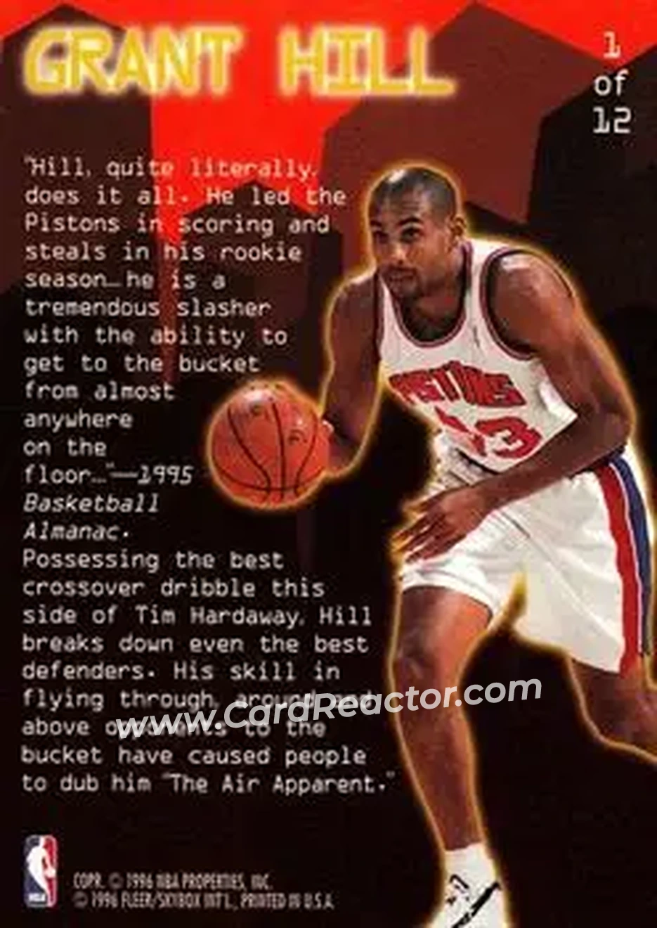 Back of Grant Hill